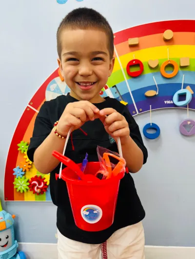 Child at Little Heaven Daycare